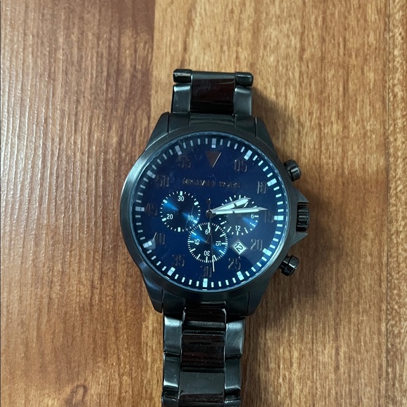 Michael Kors | Black and Blue Watch - Picture 3 of 3